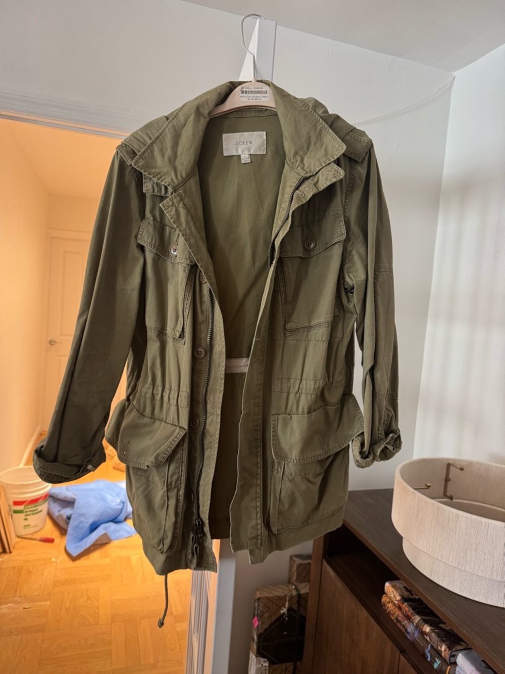 J. Crew Olive Utility Jacket